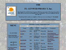 Tablet Screenshot of fl-genweb.org